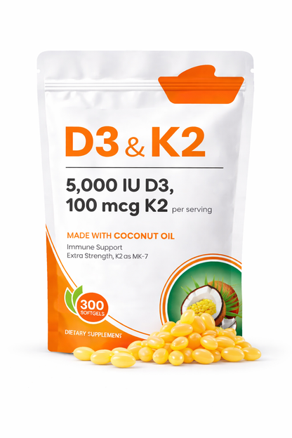 Cocovera Energy Enhancement Vitamin D3 & K2